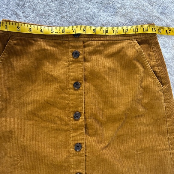 J. Crew Corduroy Button Down Mini Skirt - Picture 4 of 7